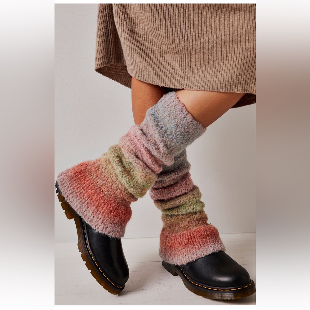 Dusty Knit Leg Warmers